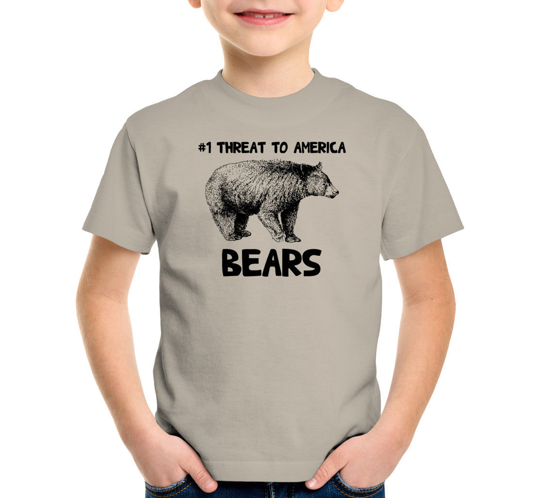 #1 Threat To America (Bears) T-Shirt
