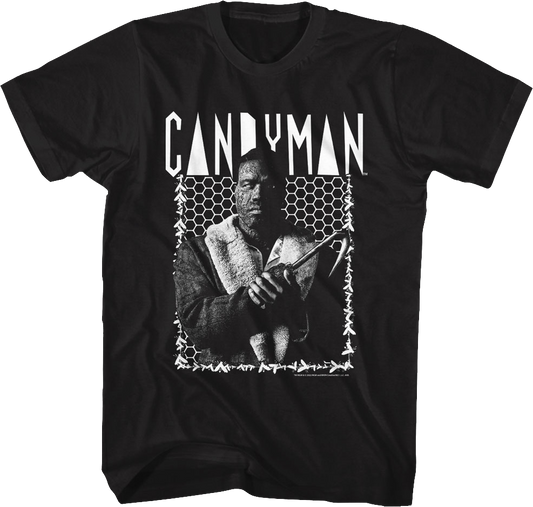 Black And White Poster Candyman T-Shirt
