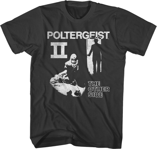 Black And White Poster Poltergeist II T-Shirt