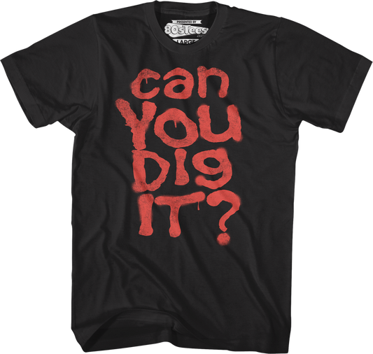 Black Can You Dig It Warriors T-Shirt