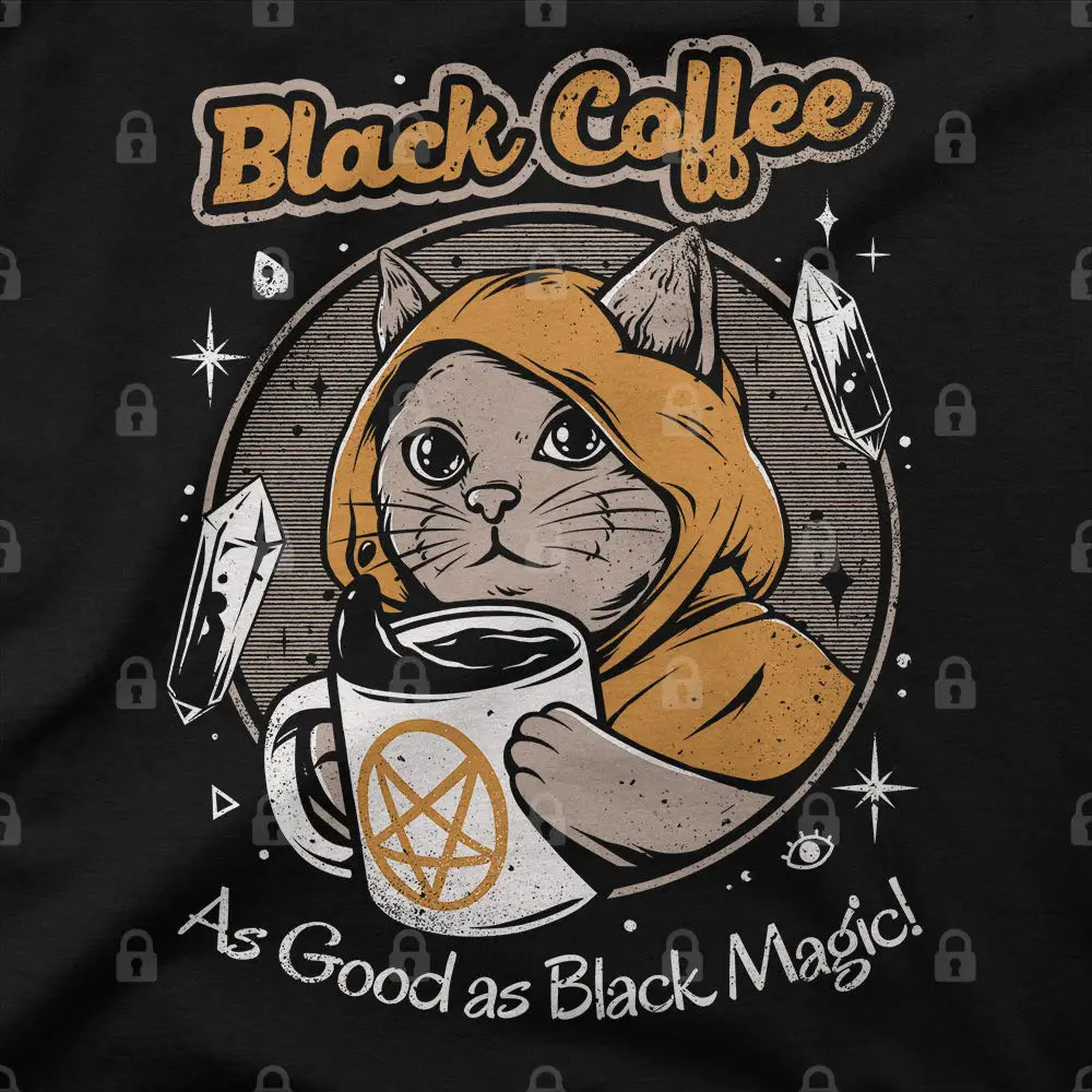 Black Coffee And Black Magic T-Shirt