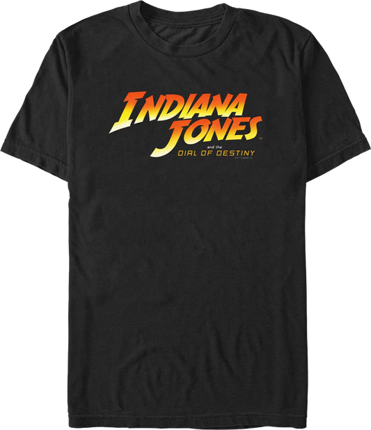 Black Indiana Jones and the Dial of Destiny T-Shirt