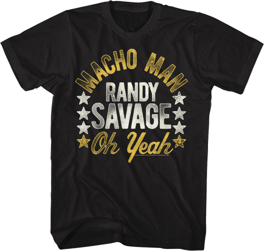 Black Macho Man Randy Savage Oh Yeah Shirt