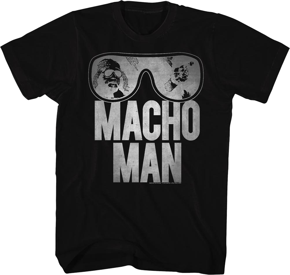 Black Macho Man Randy Savage Shirt