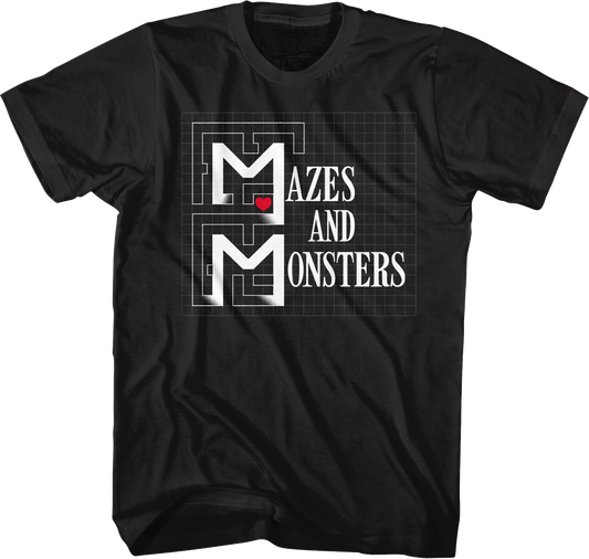 Black Mazes And Monsters T-Shirt