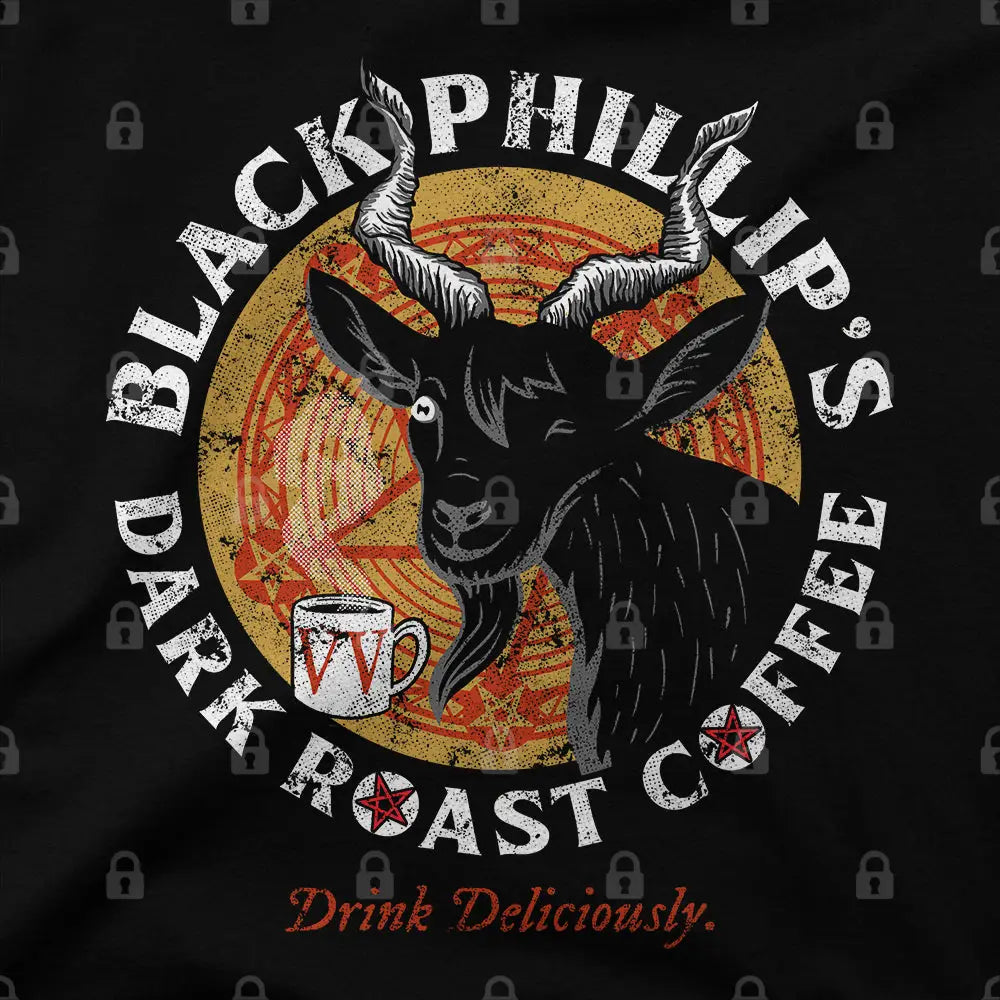 Black Phillip Coffee T-Shirt