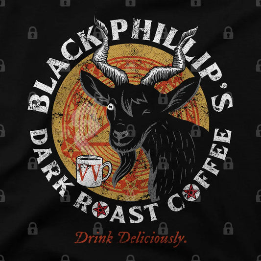 Black Phillip Coffee T-Shirt