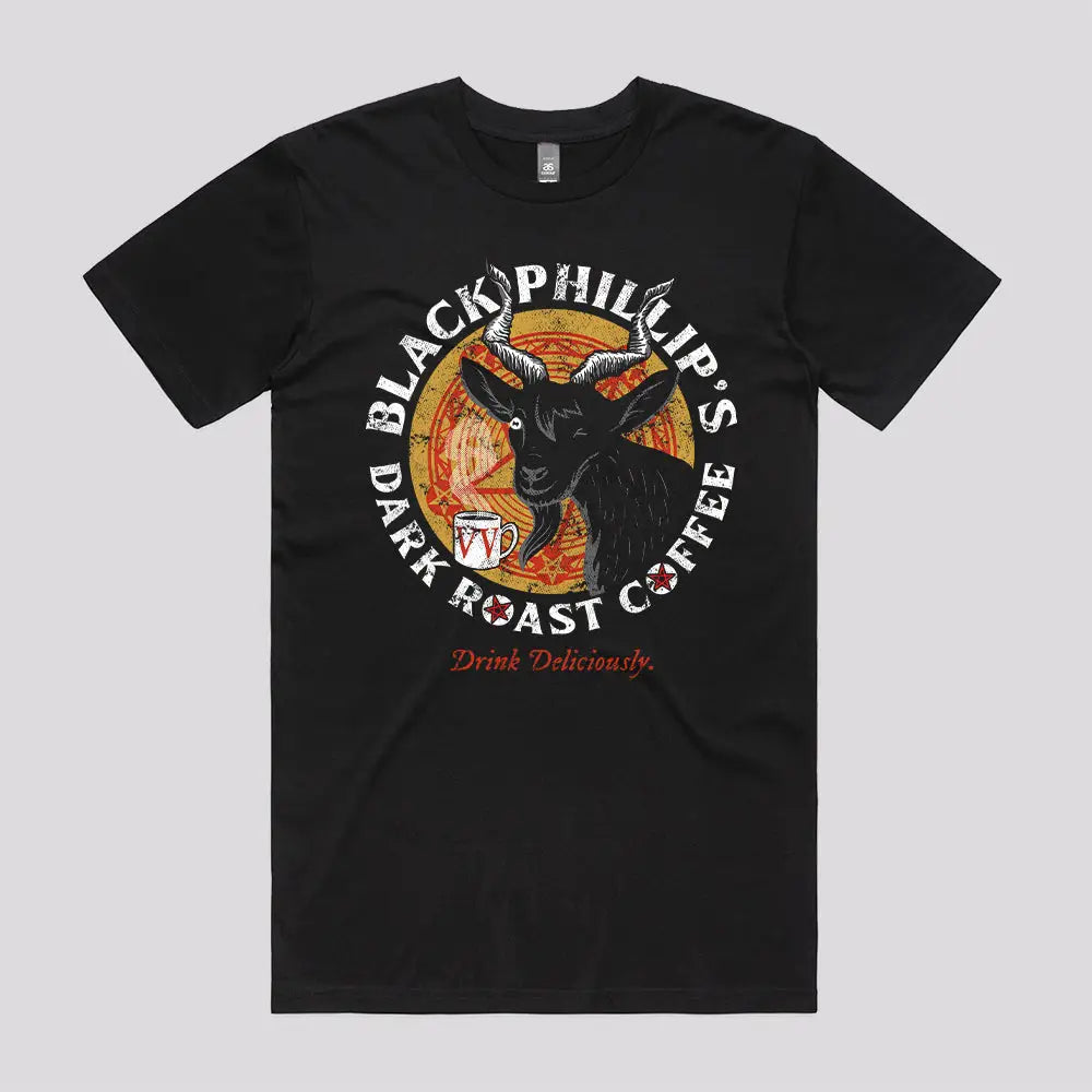 Black Phillip Coffee T-Shirt