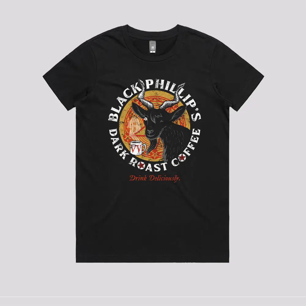 Black Phillip Coffee T-Shirt