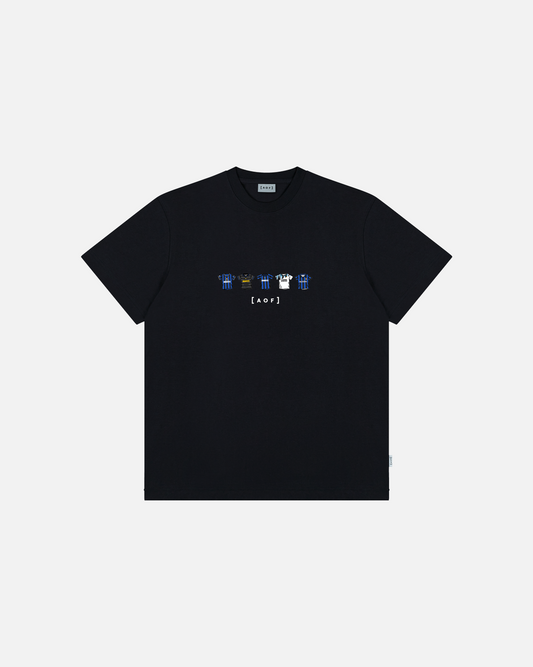 Inter Milan Printed Classics Black Tee