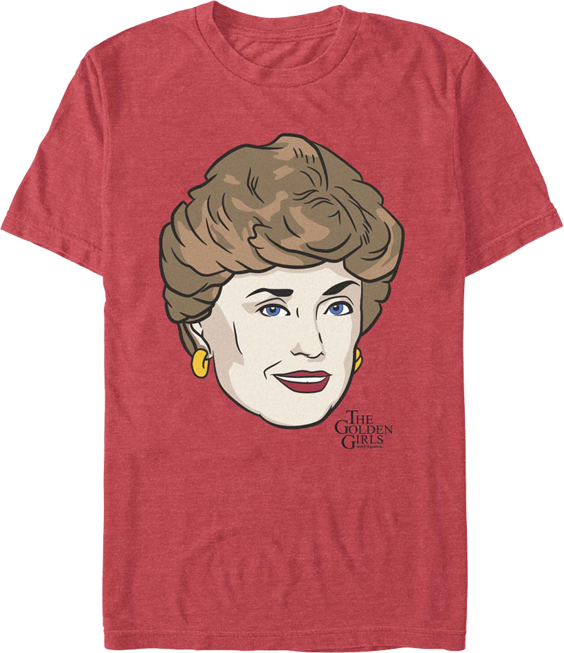 Blanche's Face Golden Girls T-Shirt