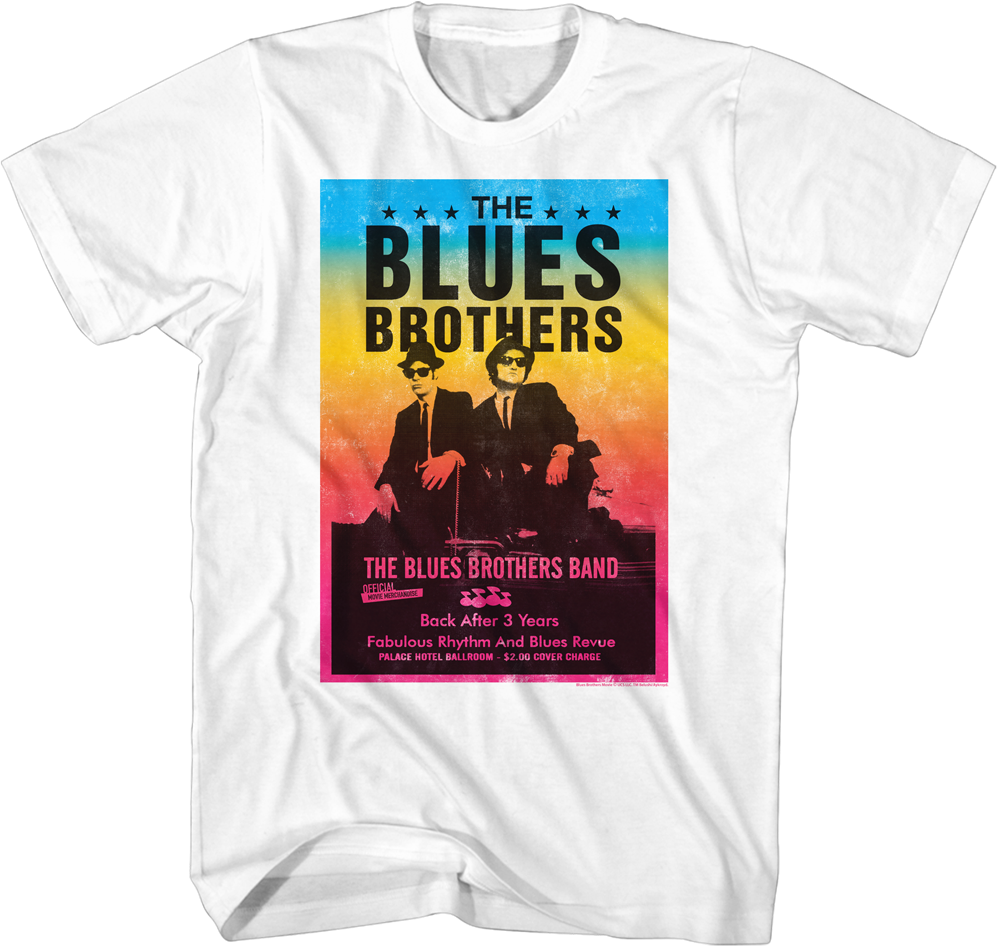 Blues Brothers Poster T-Shirt