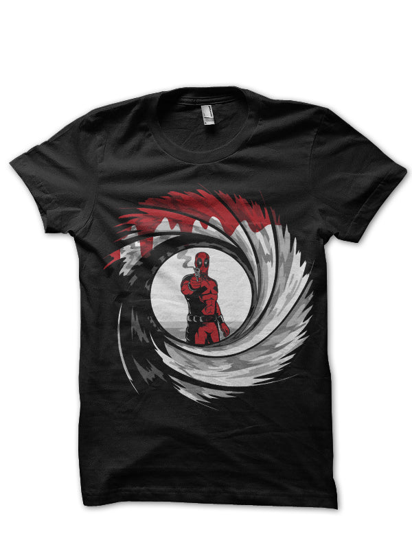 Bond Deadpool Black T-Shirt Hoodie, Sweatshirt | VibeTeeNation.com