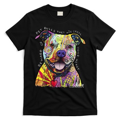 Beware Of Pit Bulls Dean Russo Pitbull Original Dog Lover T-Shirt Hoodie, Sweatshirt | VibeTeeNation.com