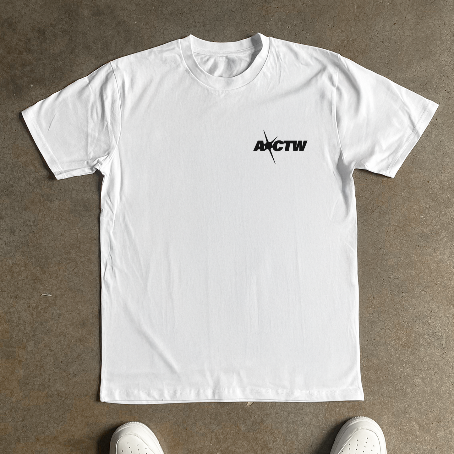 'FUCK NUDES' HEAVY WHITE TEE