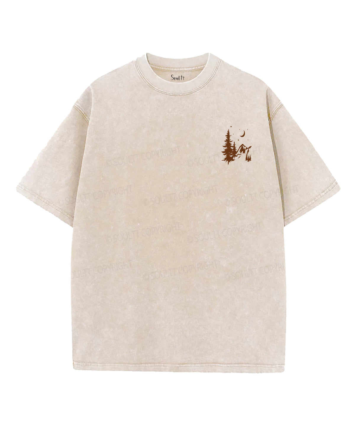 If The Stars Were Made To Worship Double Sided Unisex Washed Christian T-shirt Style002