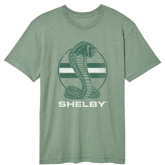 Carroll Shelby - Cobra Circle Stripes Vintage Wash T-Shirt