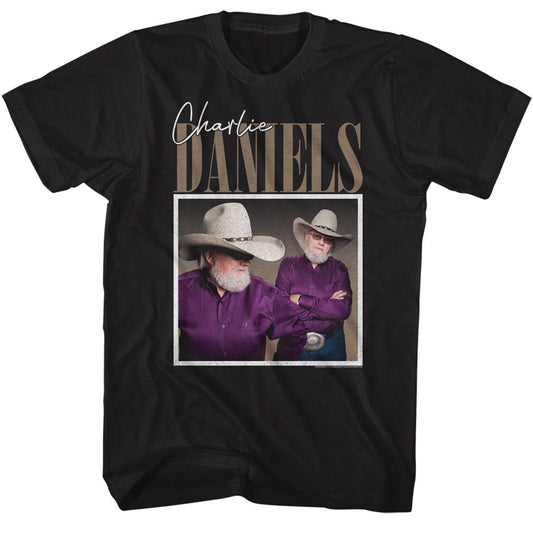Charlie Daniels Band - CDB Two Photos Of Charlie T-Shirt