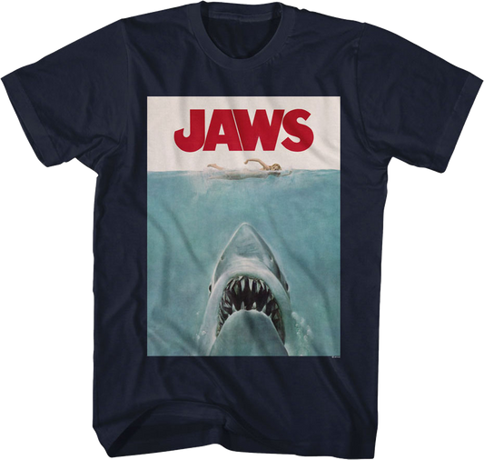 Classic Movie Poster Jaws T-Shirt