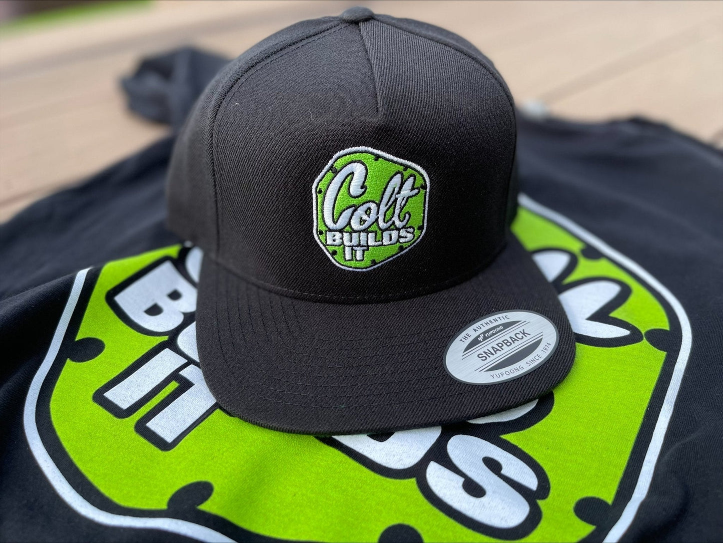 Colt Builds It Graphic Tee Shirt