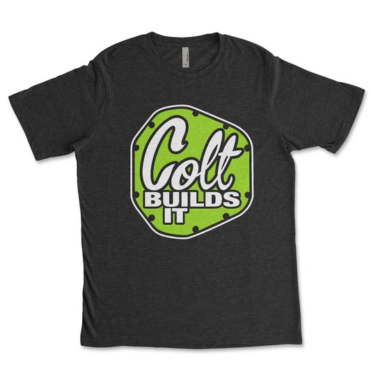 Colt Builds It Graphic Tee Shirt