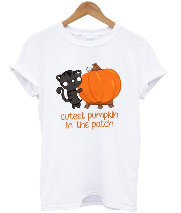 cutest pumpkin in the patch t-shirt Hoodie, Sweatshirt | VibeTeeNation.com