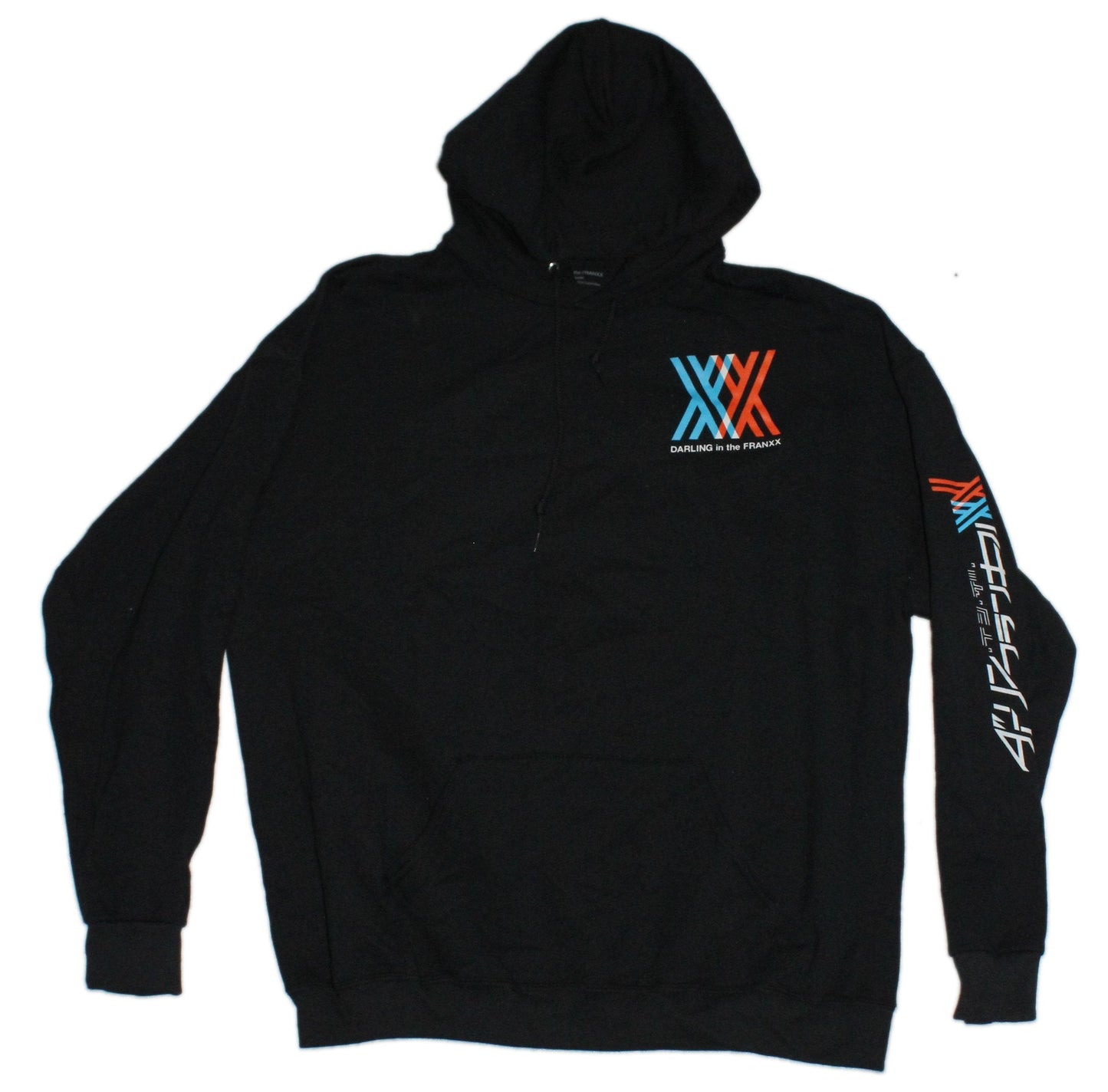 Black Darling in the Franxx Anime  Logo Black Hoodie