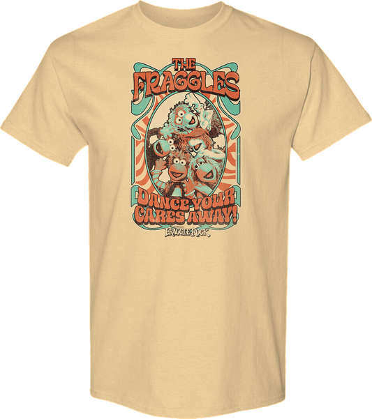 Dance Your Cares Away Poster Fraggle Rock T-Shirt