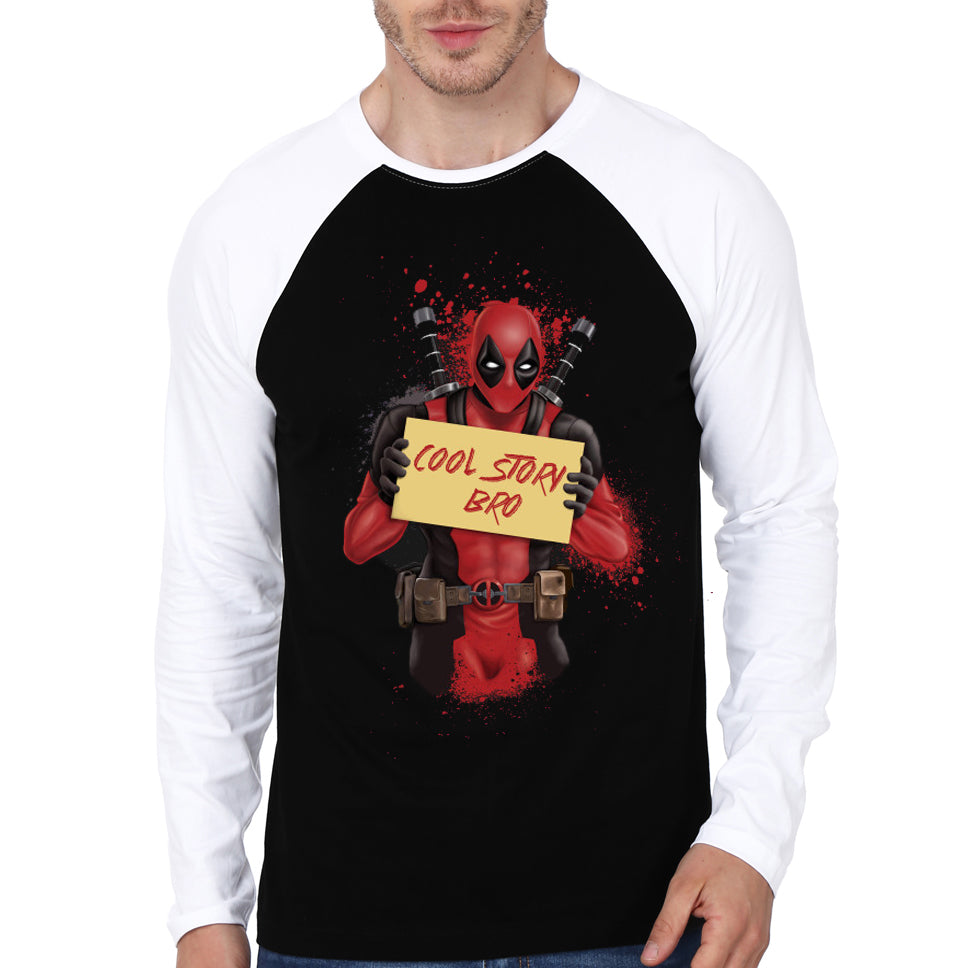 Deadpool Raglan Tee Style002 Hoodie, Sweatshirt | VibeTeeNation.com