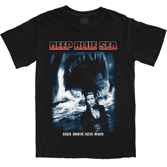 DEEP BLUE SEA: '90S MONSTER MOVIE - T-SHIRT (COMFORT COLORS)
