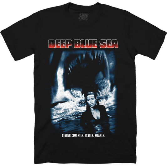 DEEP BLUE SEA: '90S MONSTER MOVIE - T-SHIRT