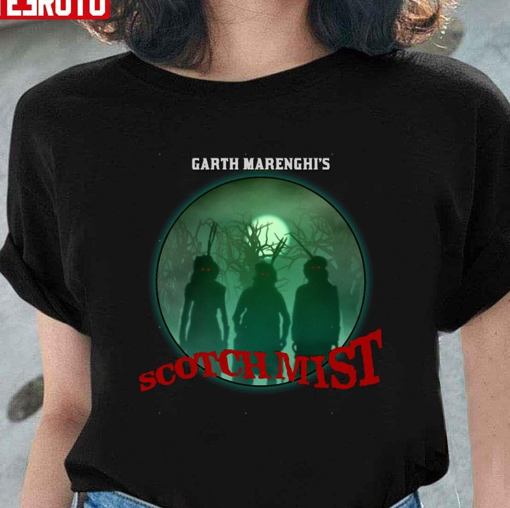 Scotch Mist Garth Marenghi's Darkplace Unisex T-Shirt Hoodie, Sweatshirt | VibeTeeNation.com (Image 1)