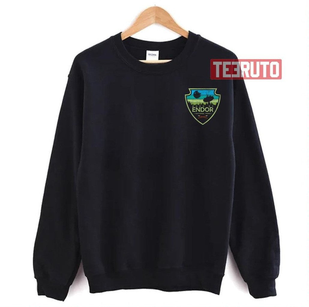 Moon Of Endor National Park Pop Culture Geekdom Series Dopeyart Unisex T-Shirt Hoodie, Sweatshirt (Image 3)