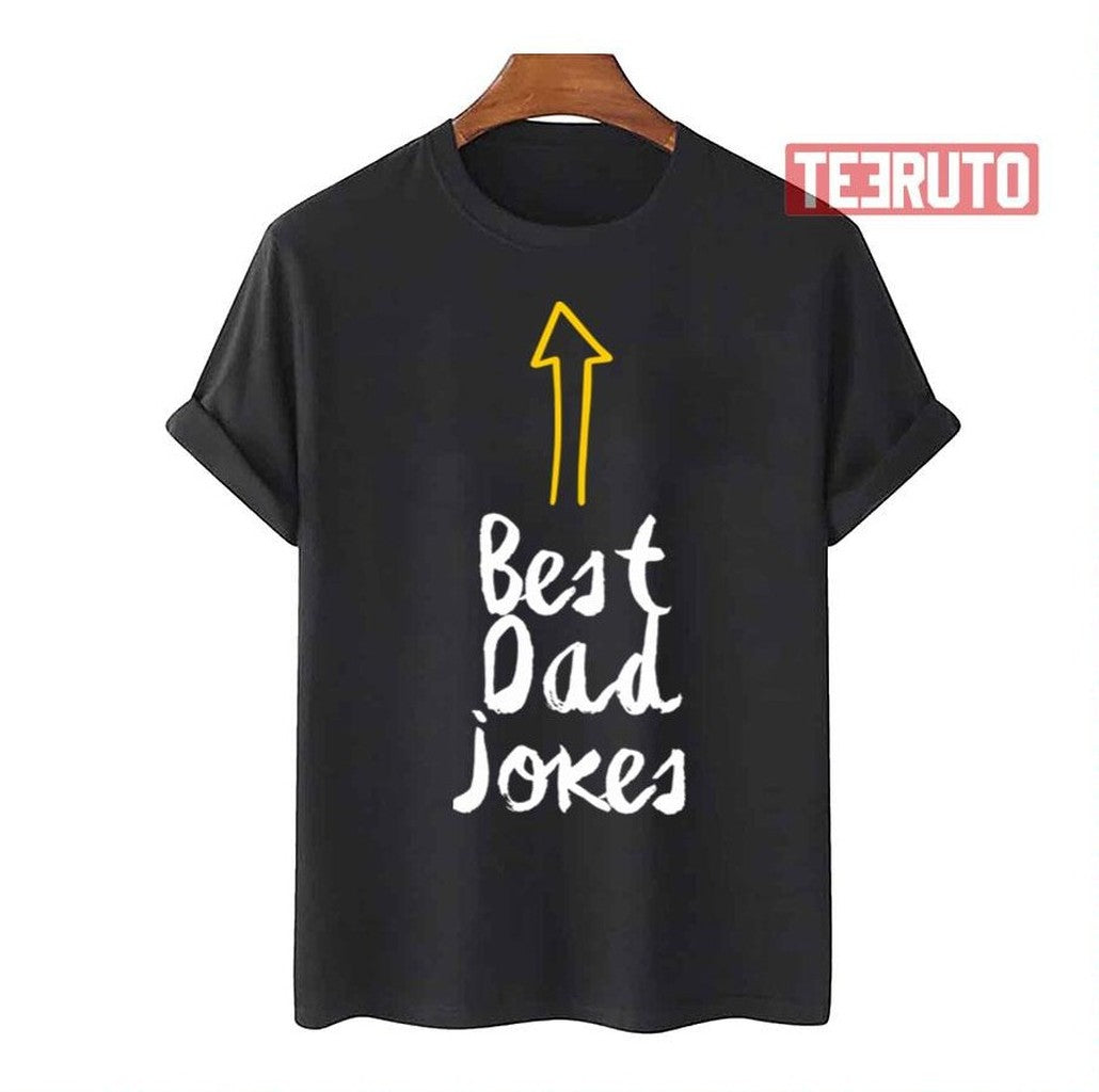 Best Dad Jokes Father's Day Unisex T-Shirt Hoodie, Sweatshirt | VibeTeeNation.com (Image 1)