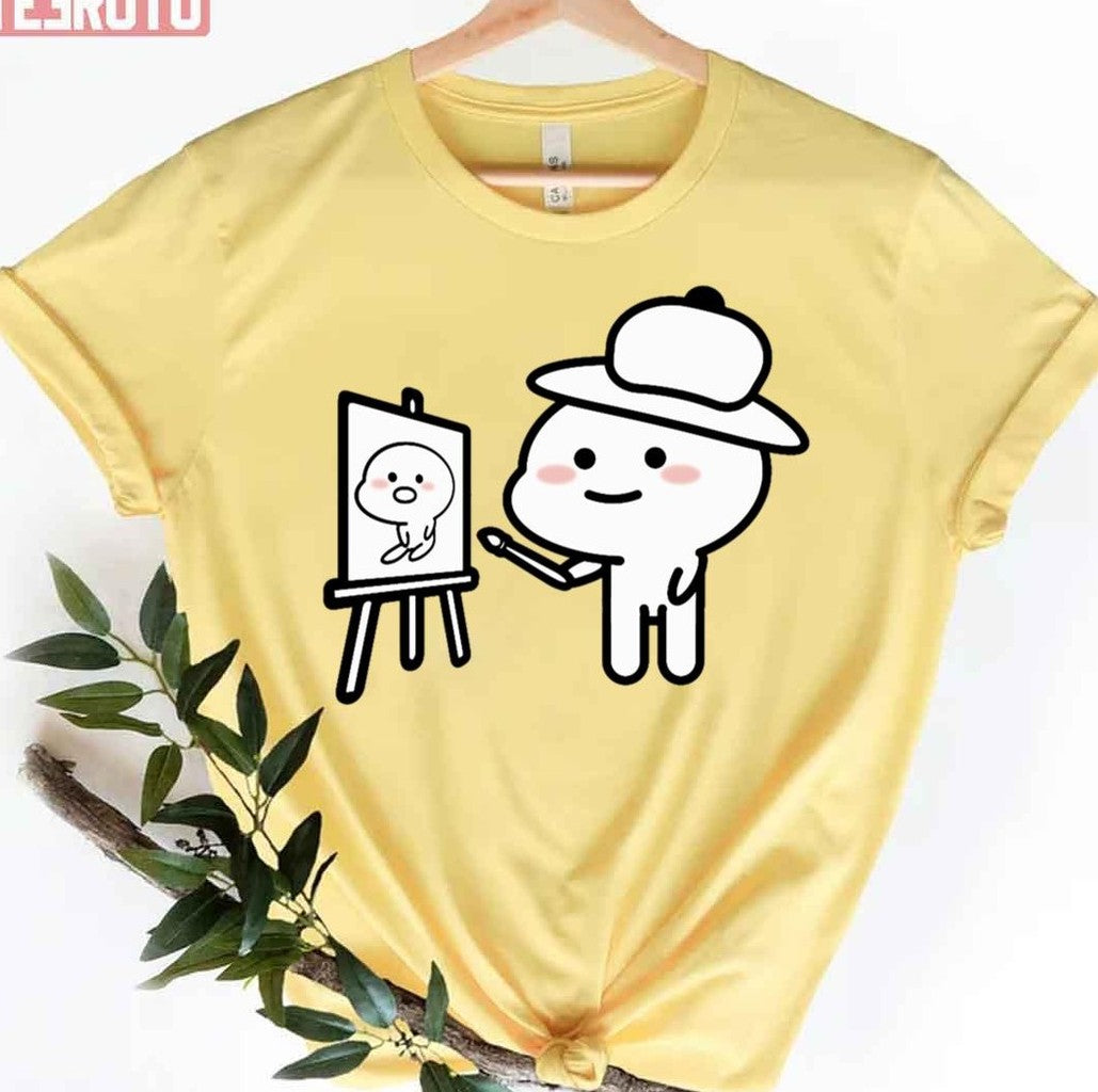 Quby Sticker Artist Iconic Unisex T-Shirt Hoodie, Sweatshirt | VibeTeeNation.com (Image 1)