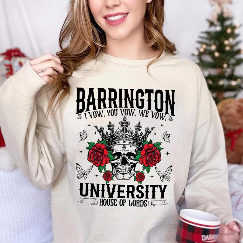 The Ritual Barrington University House Of Lords Sweatshirt, Haunting Adeline Shirt, the Ritual Merch, Dark... (Image 1)