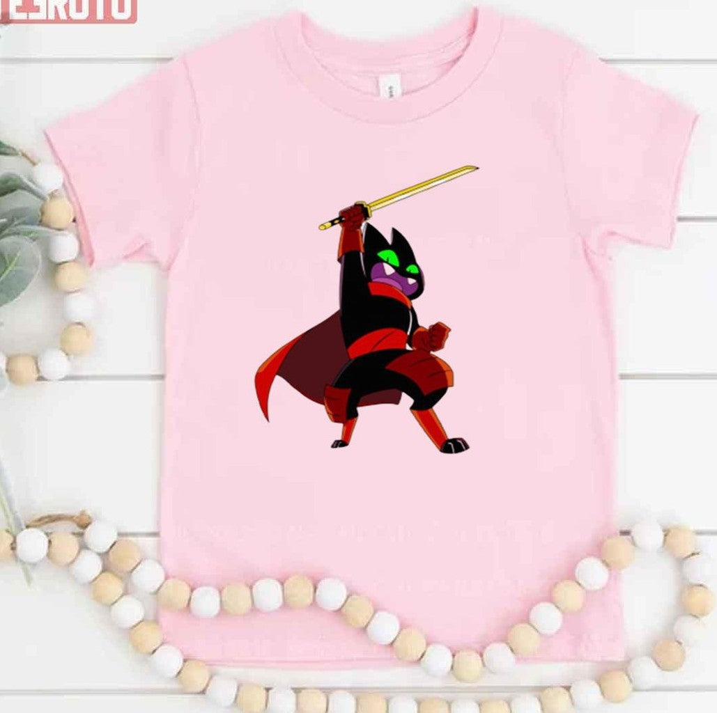 Black Cat Mao Mao Heroes Of Pure Heart Unisex T-Shirt Hoodie, Sweatshirt | VibeTeeNation.com (Image 1)