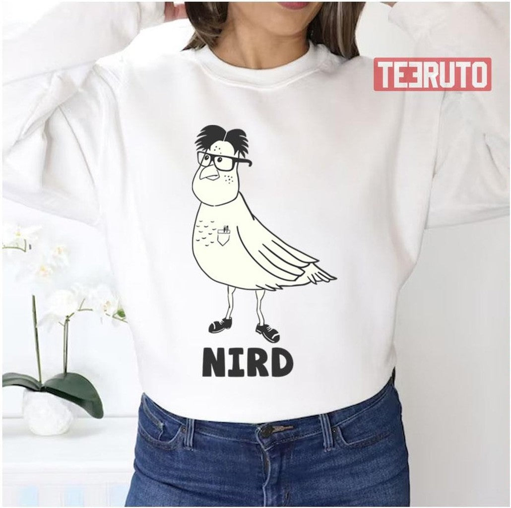 Nird The Bird Revenge Of The Nerds Unisex Sweatshirt T-Shirts, Hoodie | VibeTeeNation.com (Image 1)