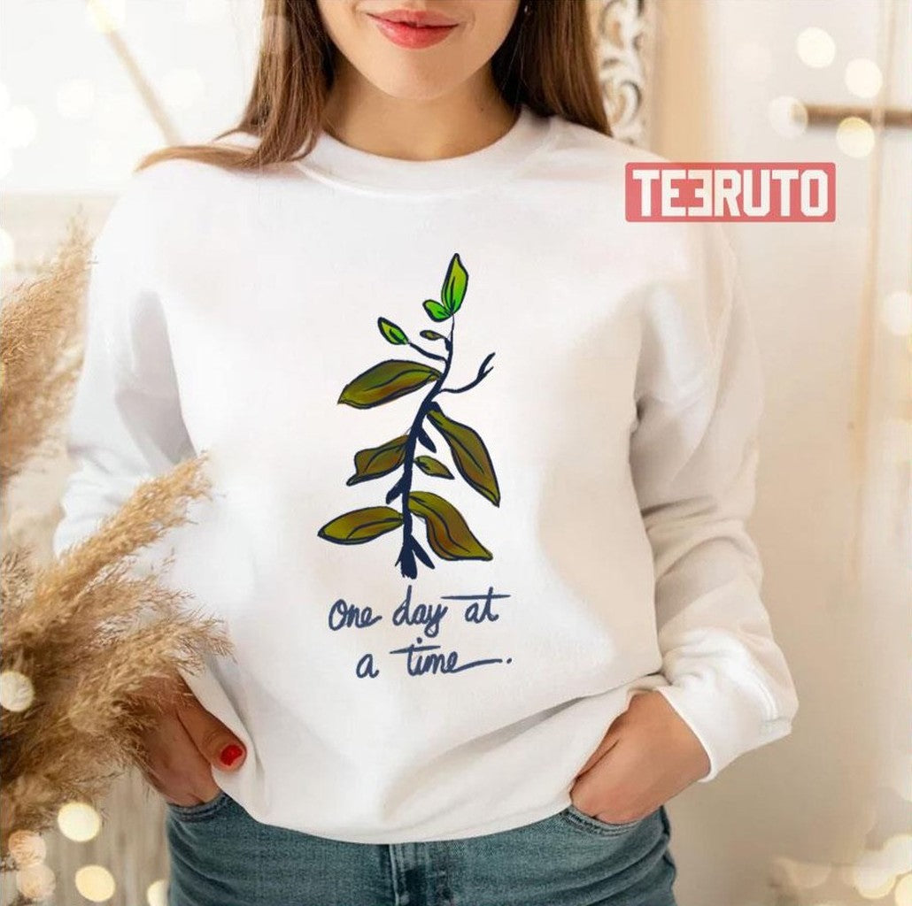The Branch One Day At A Time Unisex T-Shirt Hoodie, Sweatshirt | VibeTeeNation.com (Image 3)