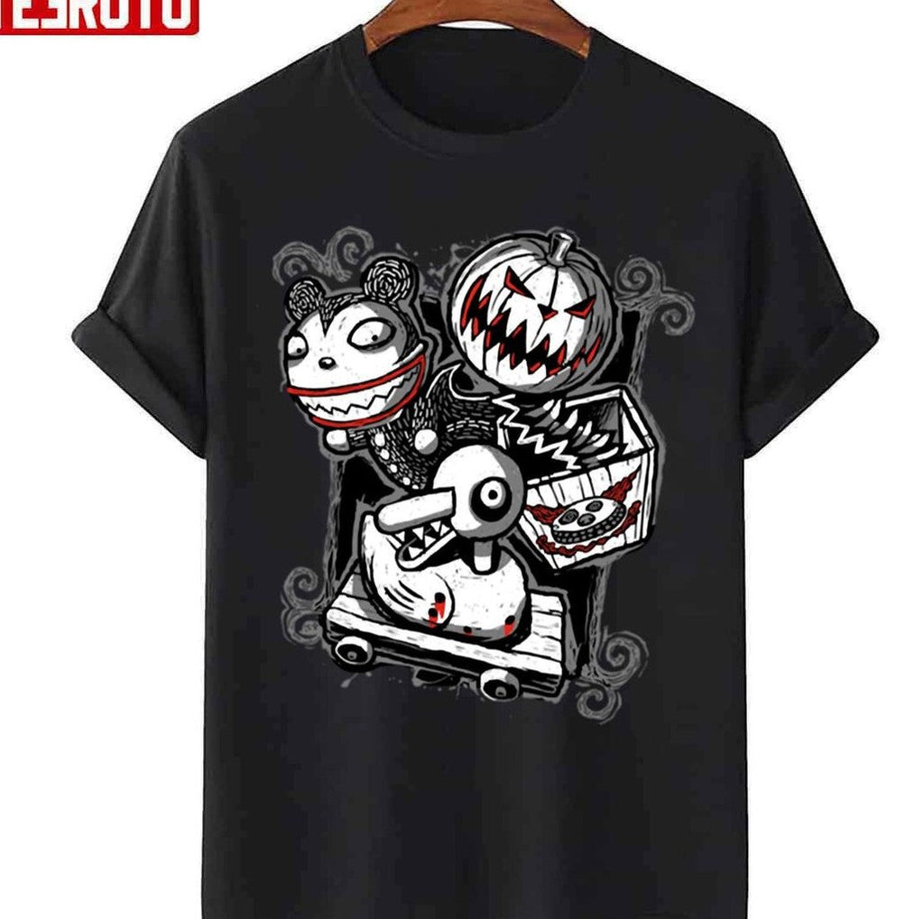 Pumpkin King Scary Toys Christmas Halloween Unisex Sweatshirt T-Shirts, Hoodie | VibeTeeNation.com (Image 3)