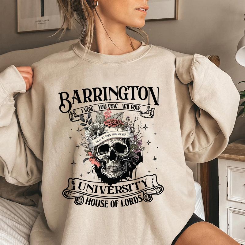 Barrington University The Ritual Sweatshirt, Shantel Tessier Merch, Book Lover Shirt, Bookish Merch, Booktok... (Image 1)
