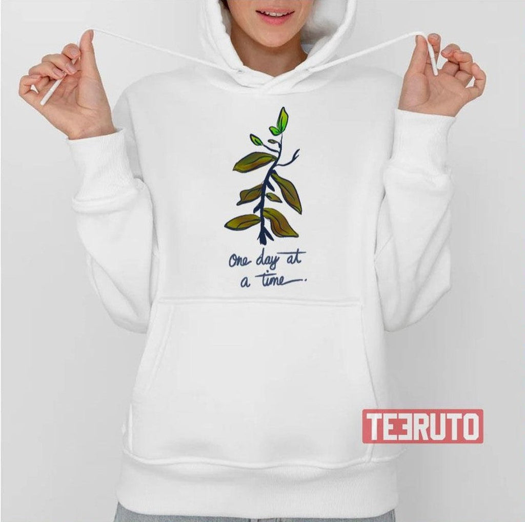 The Branch One Day At A Time Unisex T-Shirt Hoodie, Sweatshirt | VibeTeeNation.com (Image 2)