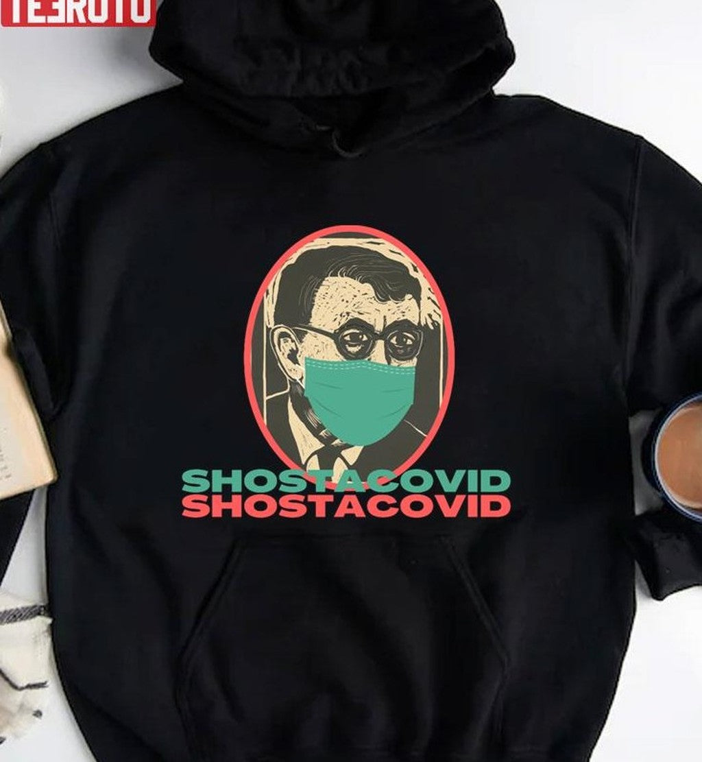 Shostacovid Unisex T-Shirt Hoodie, Sweatshirt | VibeTeeNation.com (Image 2)