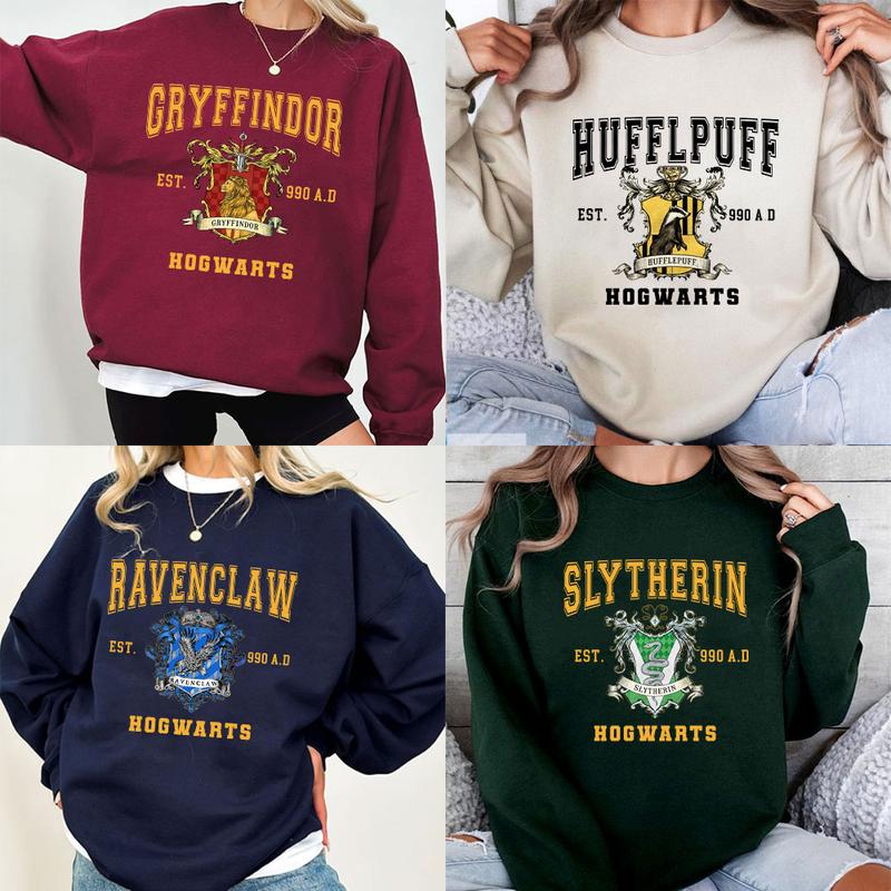 Wizard Hogwarts Sweatshirt, HP Sweatshirt ,  Bookish Shirt Hoodie | VibeTeeNation.com (Image 1)