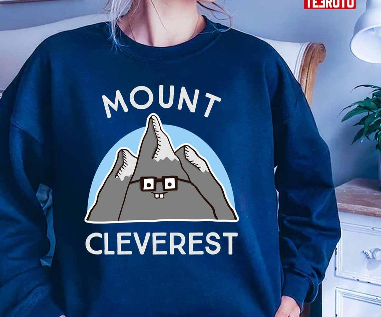 Nerd Mount Cleverest Unisex T-Shirt Hoodie, Sweatshirt | VibeTeeNation.com (Image 2)