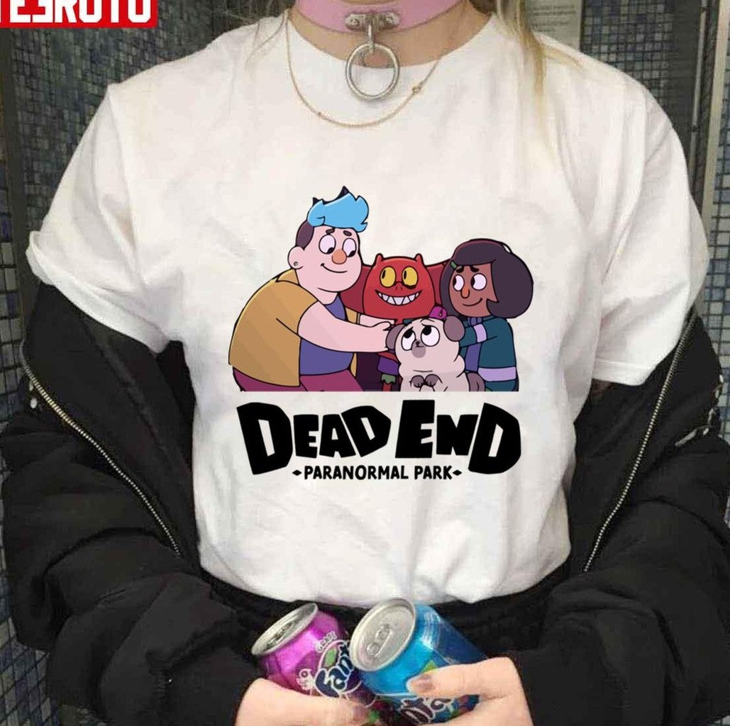 Pugsley Norma Barney Dead End Paranormal Park Art Unisex Hoodie T-Shirts, Sweatshirt | VibeTeeNation.com (Image 3)