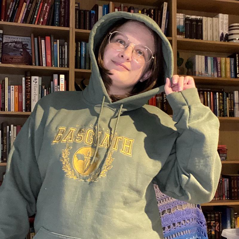 EMBROIDERED Basgiath War College Sweatshirt, Fourth Wing Shirt, Dragon Rider, Rebecca Yorros, Fourth Wing,... (Image 5)