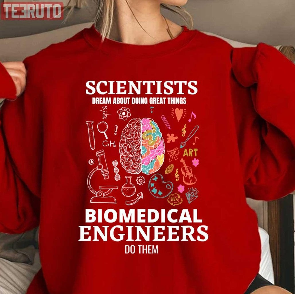 Biomedical Engineering Unisex Sweatshirt T-Shirts, Hoodie | VibeTeeNation.com (Image 3)