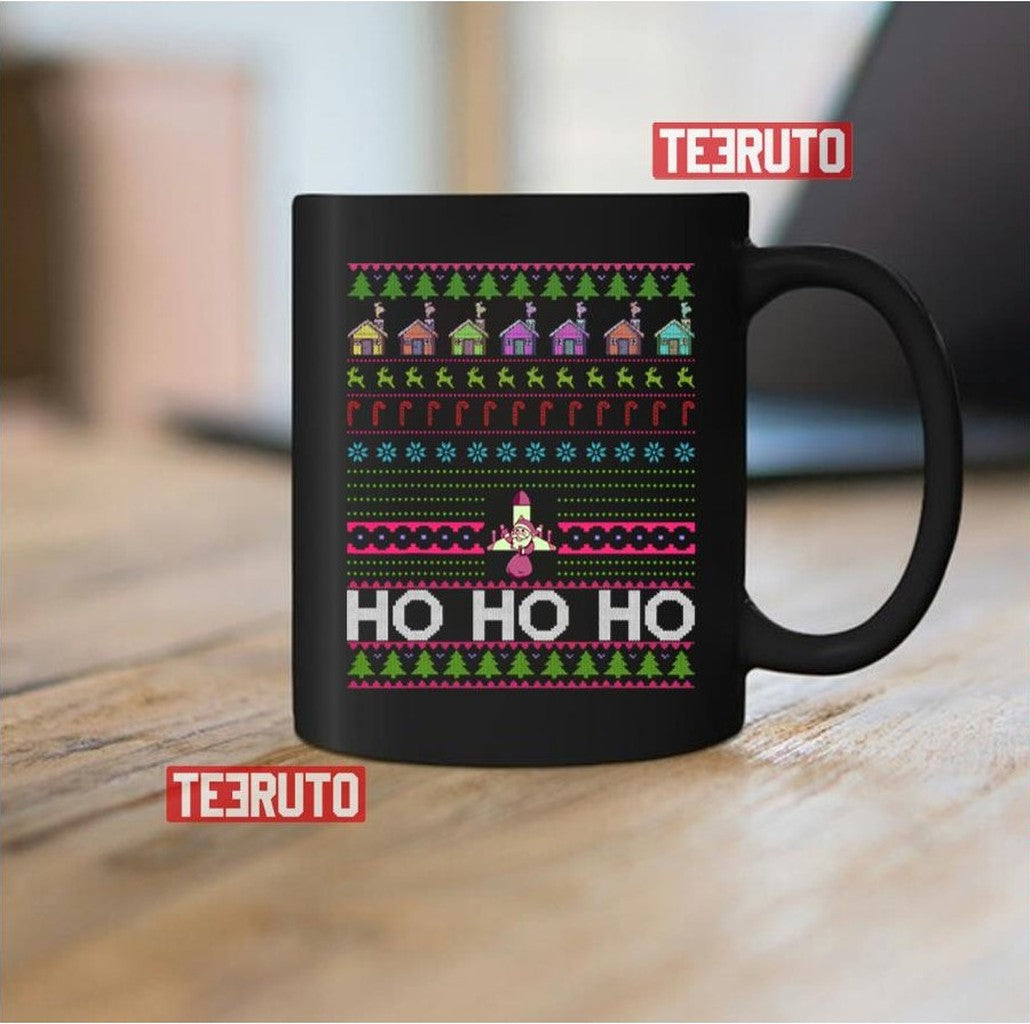 Santa Claus Spaceship Space Xmas Game Unisex Sweatshirt T-Shirts, Hoodie | VibeTeeNation.com (Image 2)