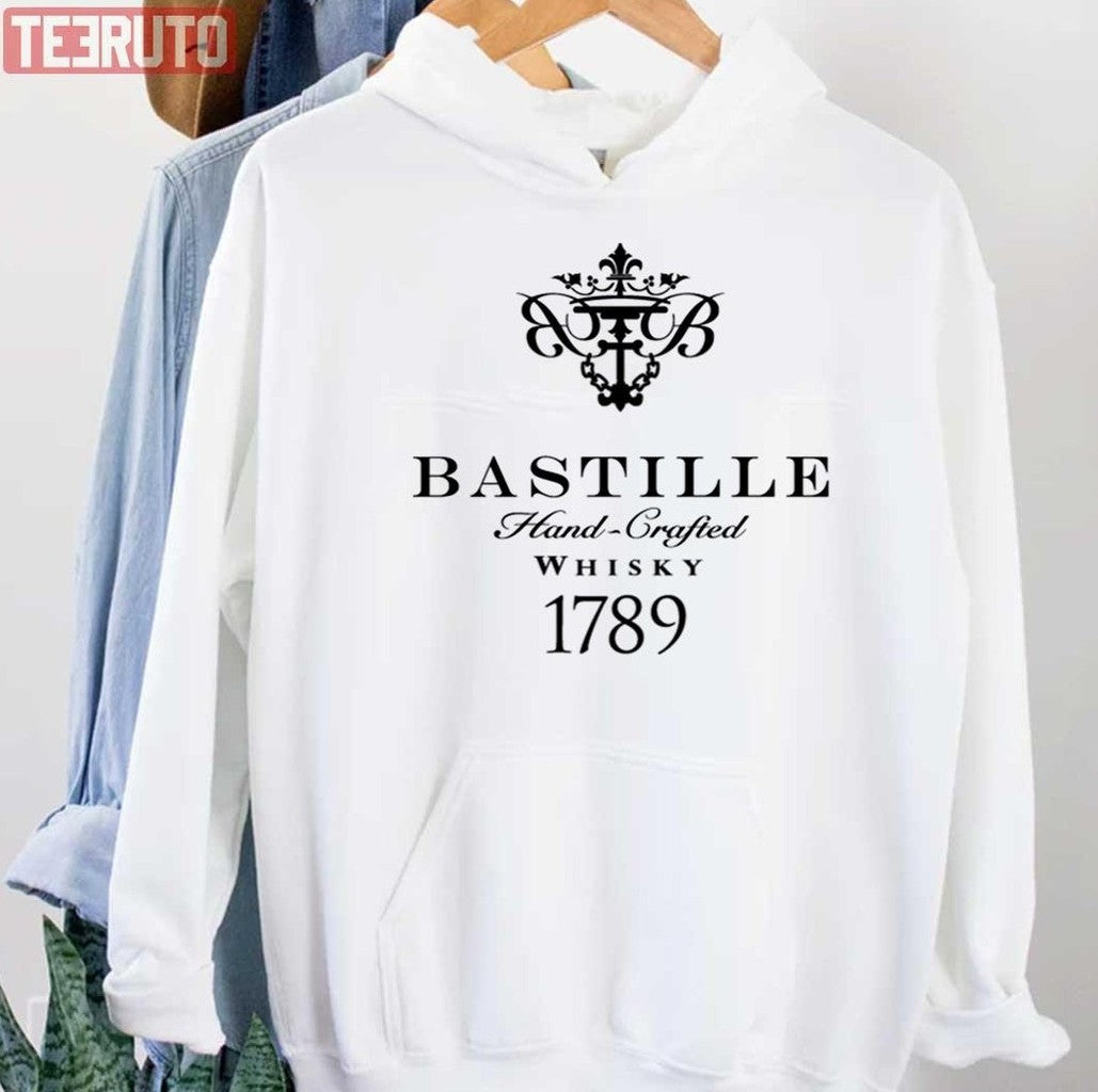 Basic Whisky Bastille Hand Grafied Unisex Hoodie T-Shirts, Sweatshirt | VibeTeeNation.com (Image 1)